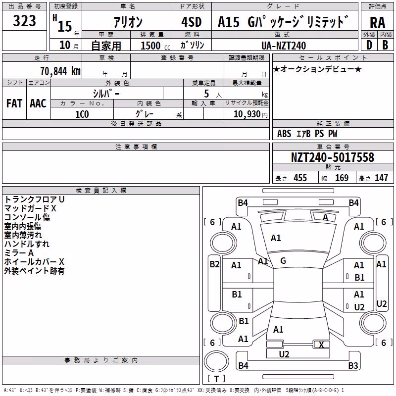 TOYOTA ALLION