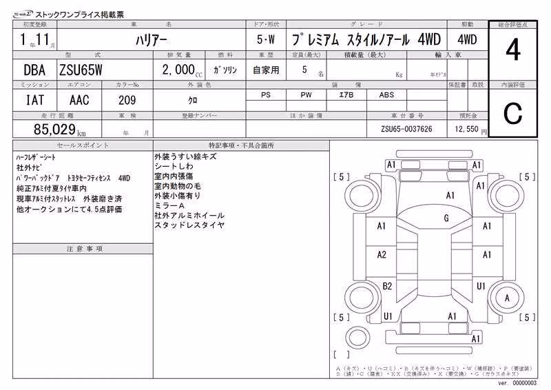 TOYOTA HARRIER