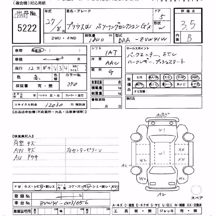 TOYOTA PRIUS ALPHA