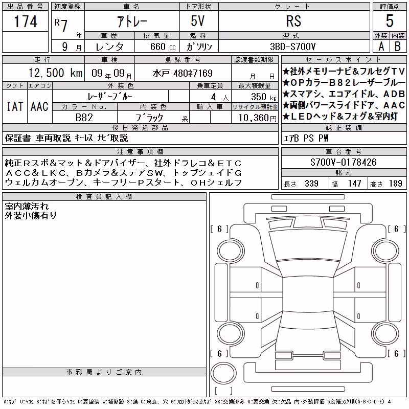 DAIHATSU ATRAI