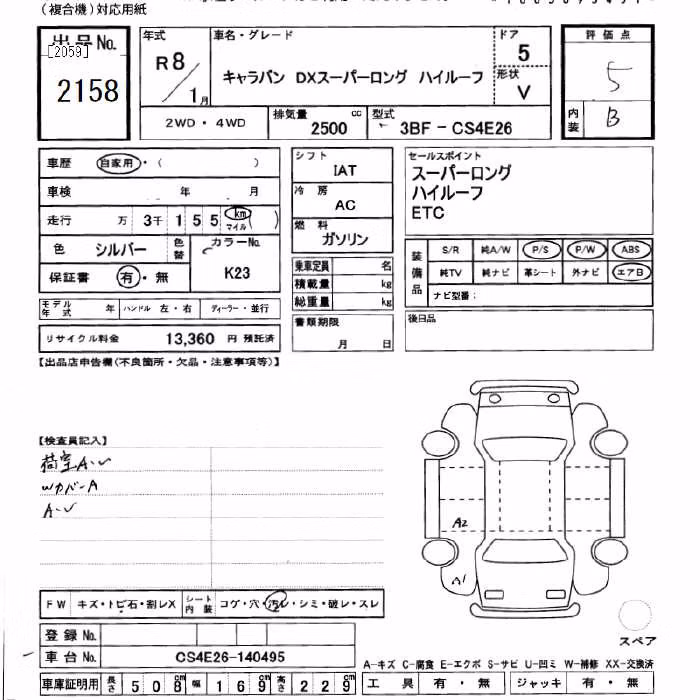 NISSAN CARAVAN