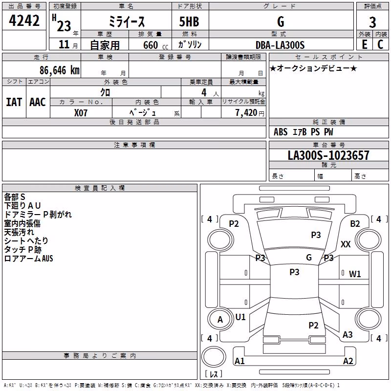 DAIHATSU MIRA E:S