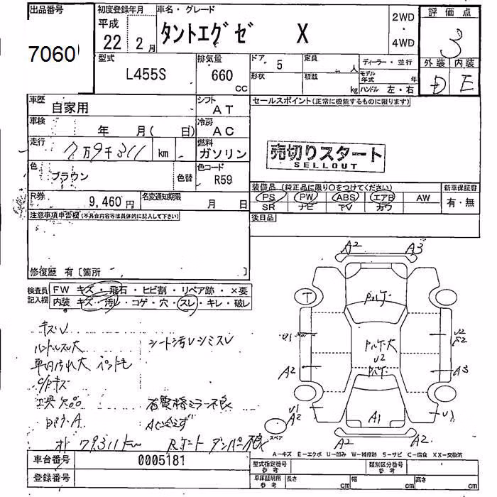 DAIHATSU TANTO EXE