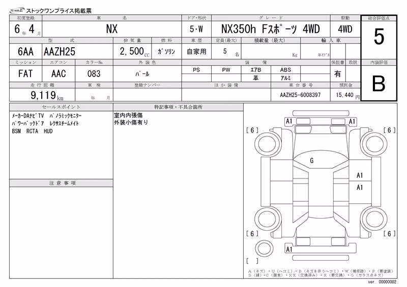 LEXUS NX350H