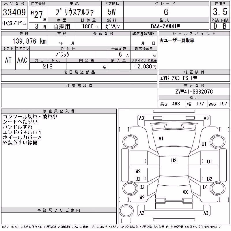 TOYOTA PRIUS ALPHA