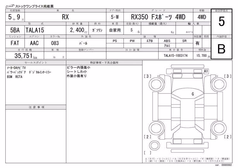 LEXUS RX350