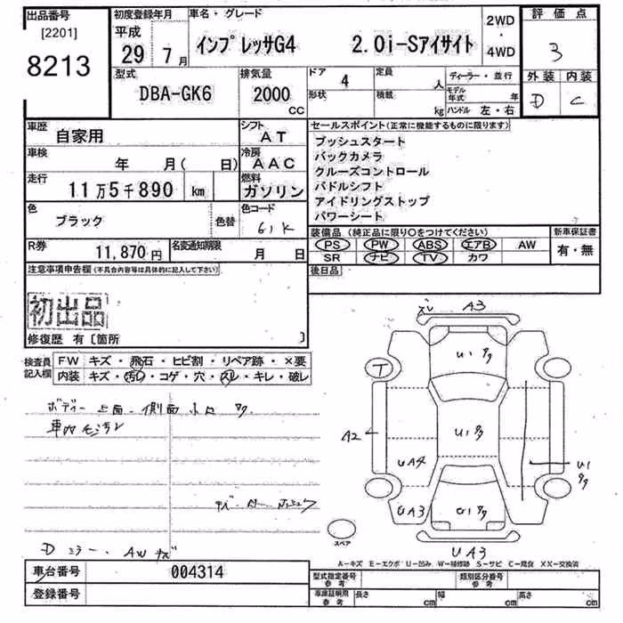 SUBARU IMPREZA