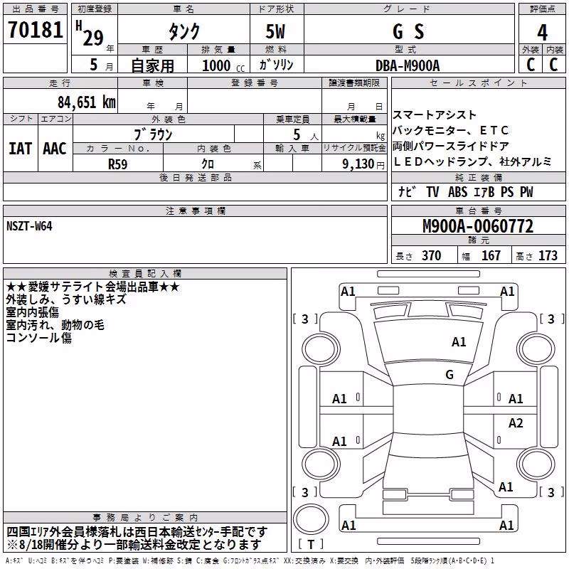 TOYOTA TANK