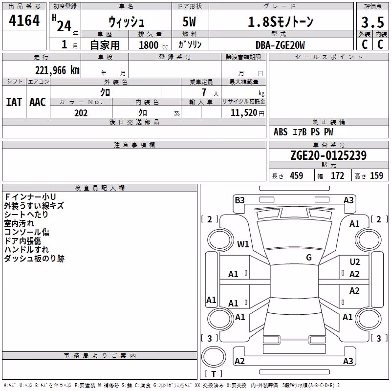 TOYOTA WISH