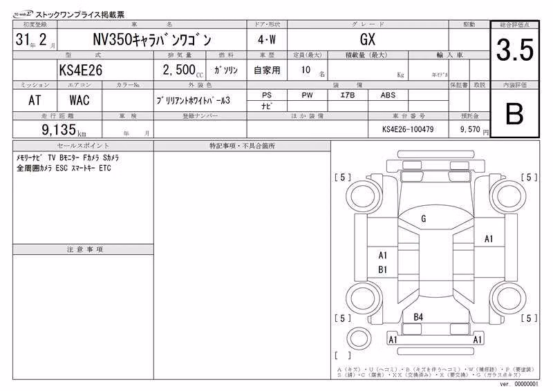 NISSAN NV350 CARAVAN