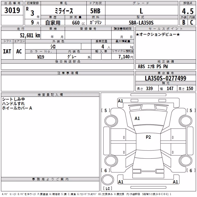 DAIHATSU MIRA E:S