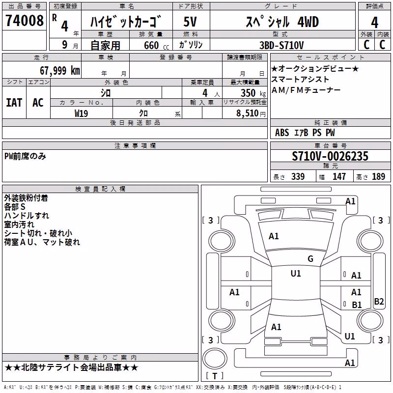 DAIHATSU ATRAI