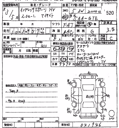 SUBARU XV