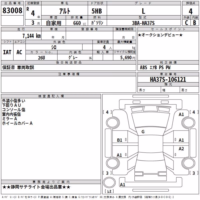 SUZUKI ALTO