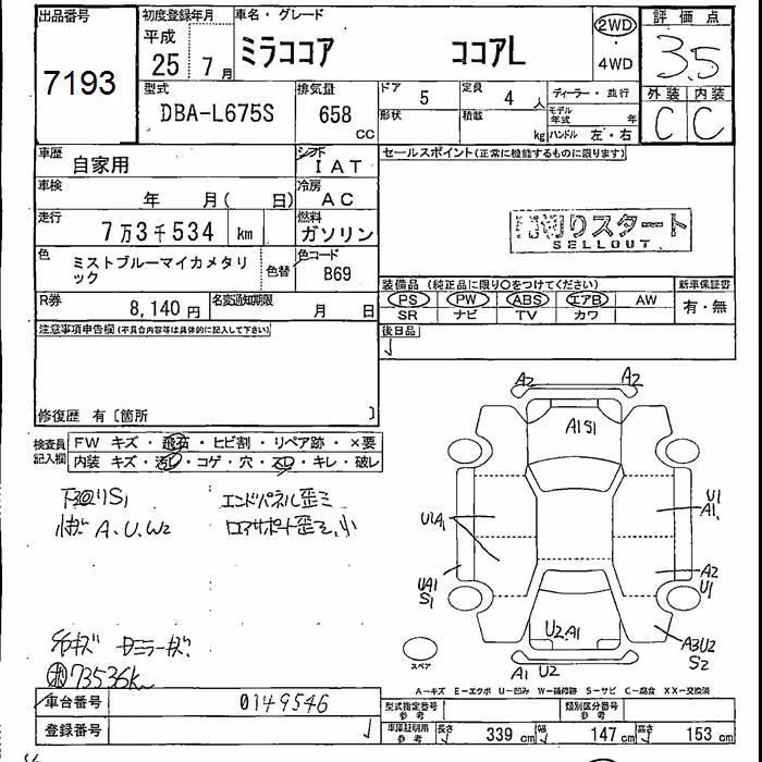 DAIHATSU MIRA COCOA