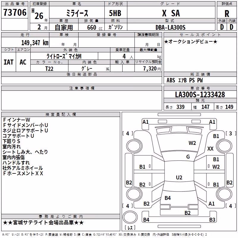 DAIHATSU MIRA E:S