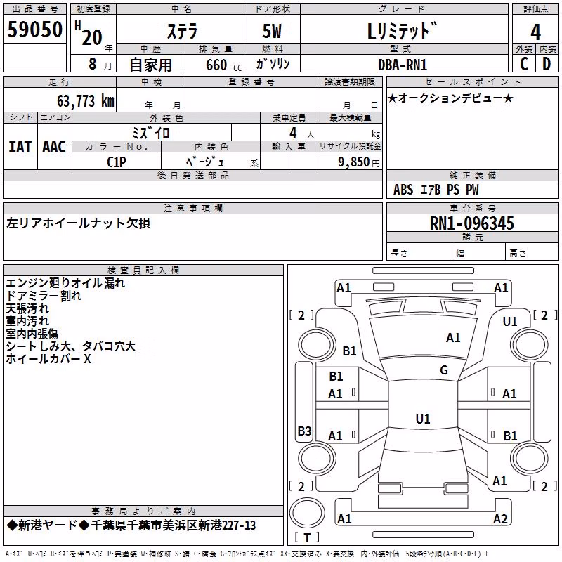 SUBARU STELLA
