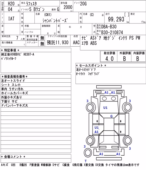 NISSAN LAFESTA