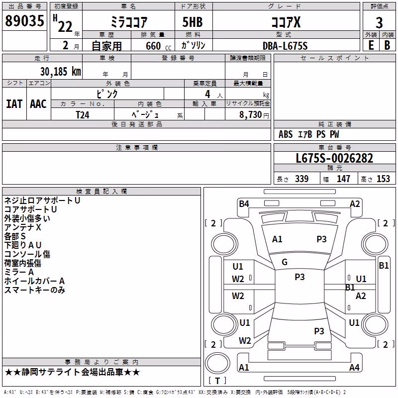 DAIHATSU MIRA COCOA