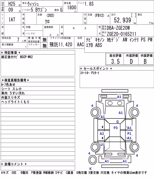 TOYOTA WISH