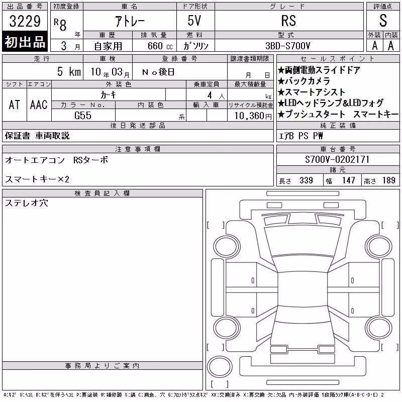 DAIHATSU ATRAI