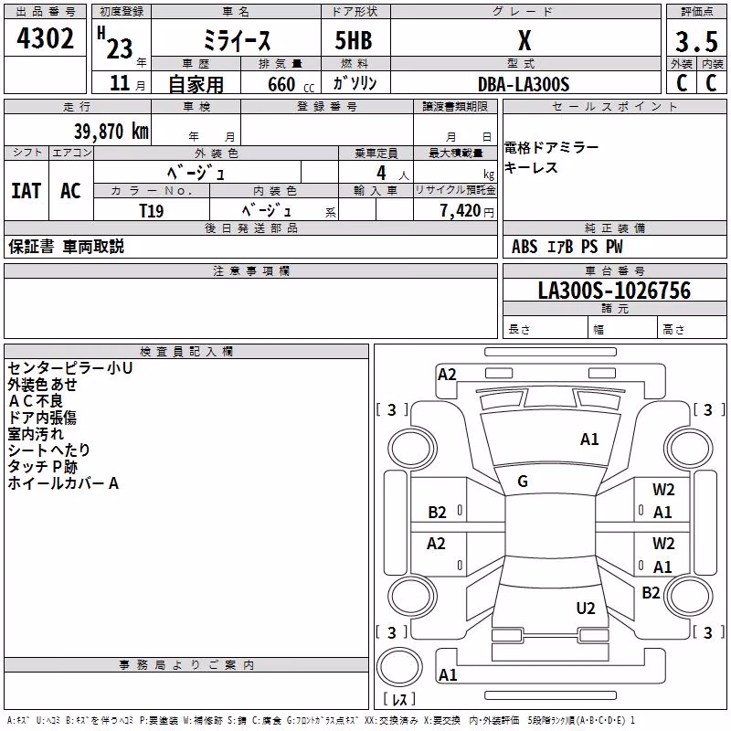 DAIHATSU MIRA E:S