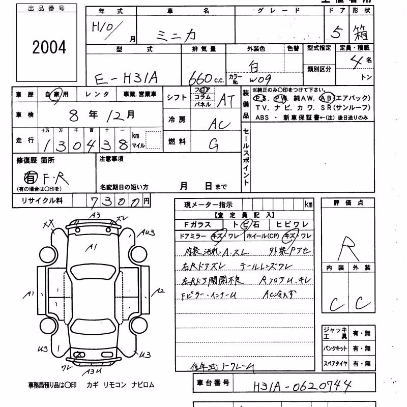 MITSUBISHI MINICA