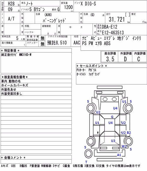 NISSAN NOTE
