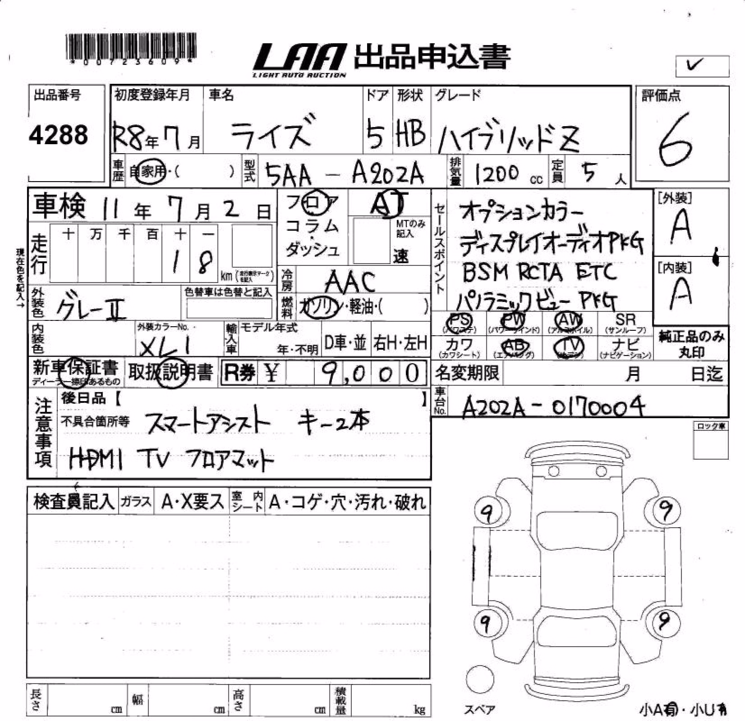 TOYOTA RAIZE
