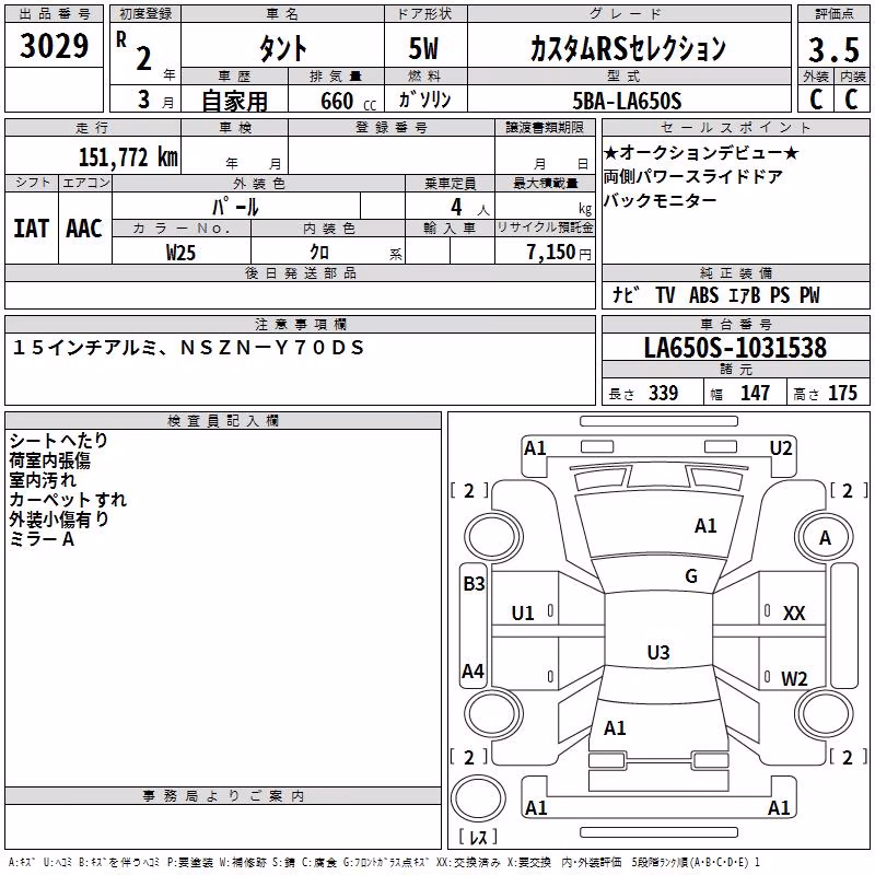 DAIHATSU TANTO