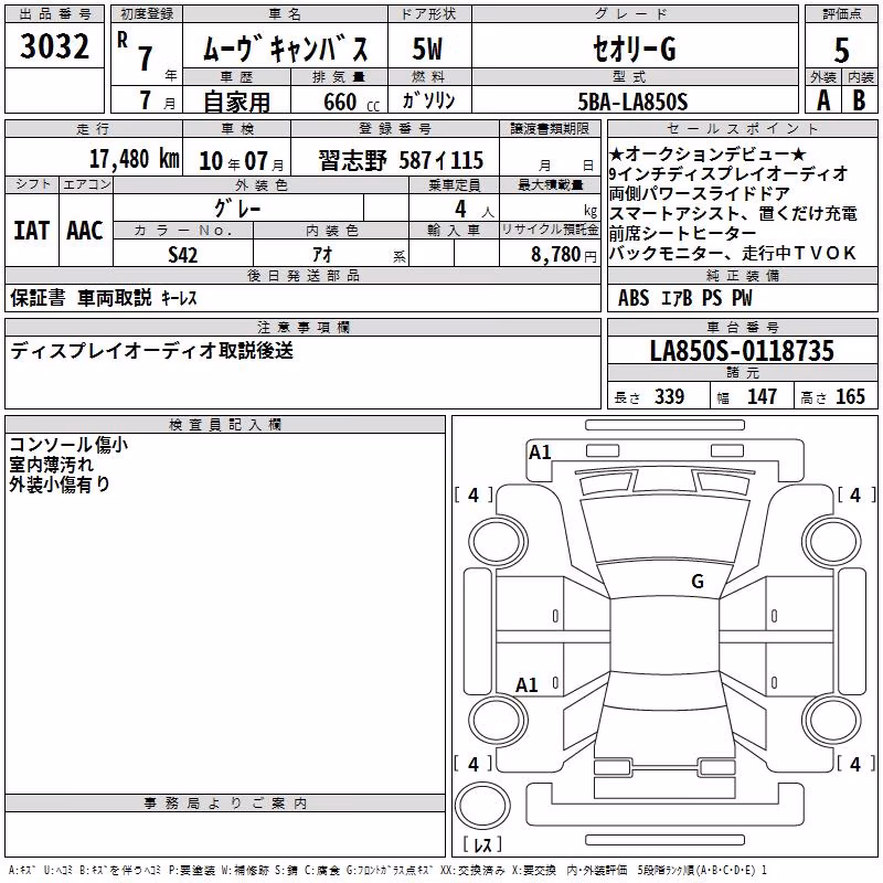 DAIHATSU MOVE CANBUS