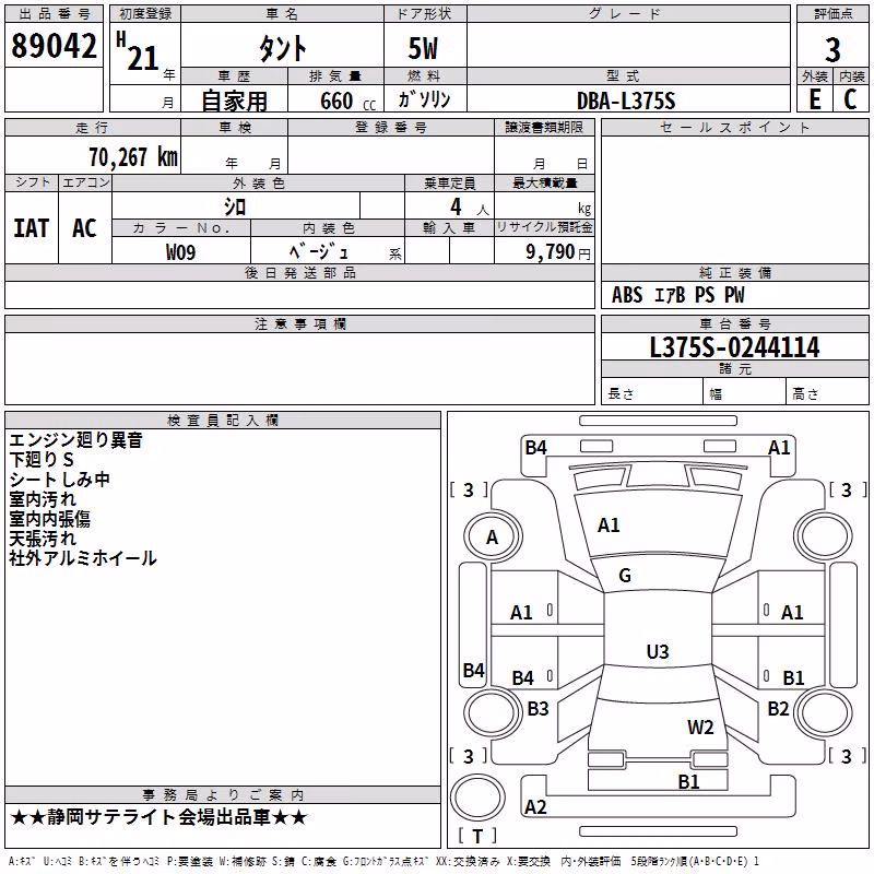 DAIHATSU TANTO