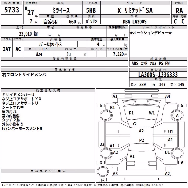 DAIHATSU MIRA E:S