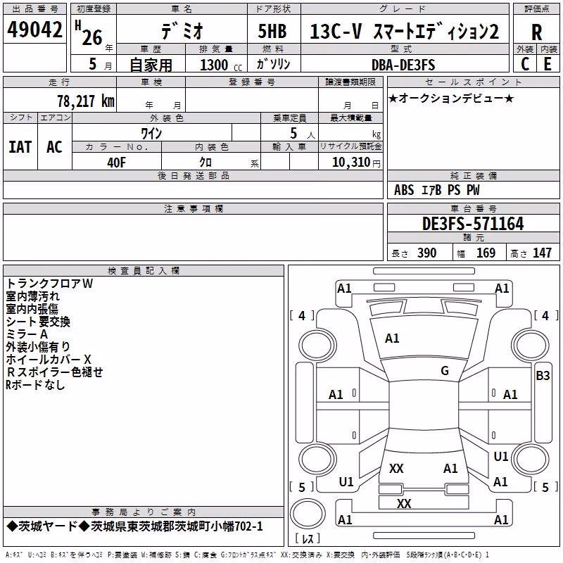 MAZDA DEMIO