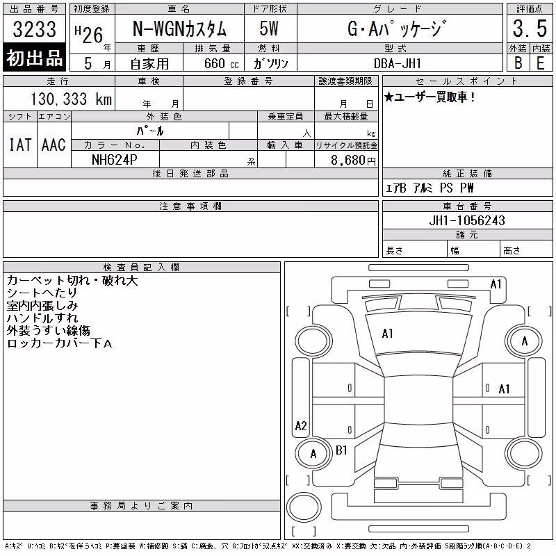 HONDA N-WGN