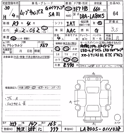 DAIHATSU MOVE CANBUS