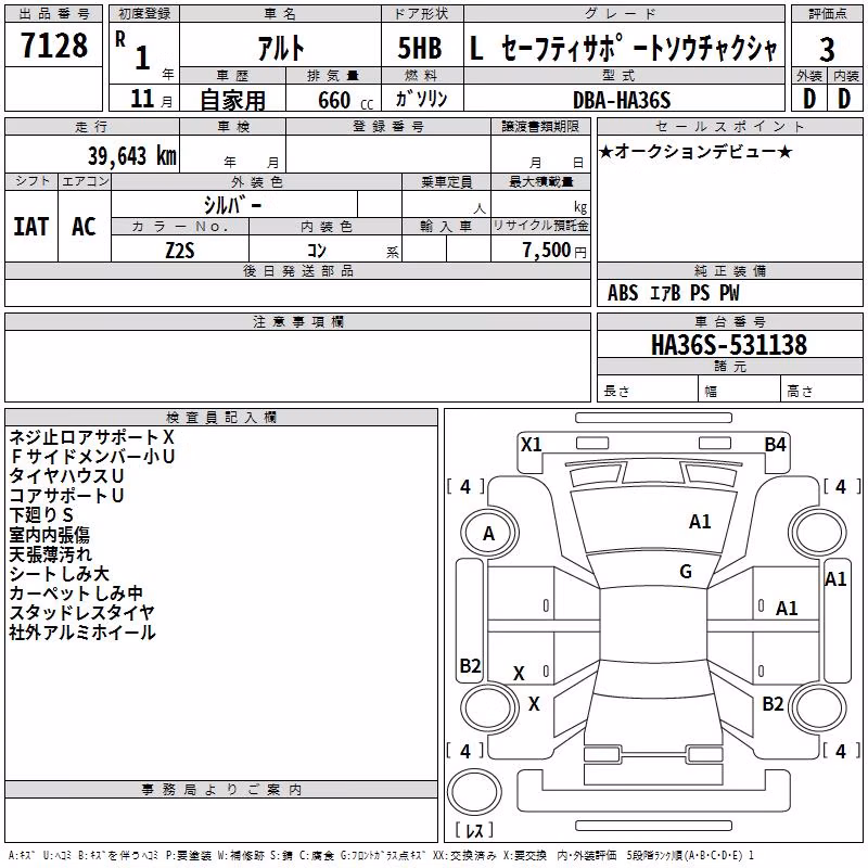 SUZUKI ALTO