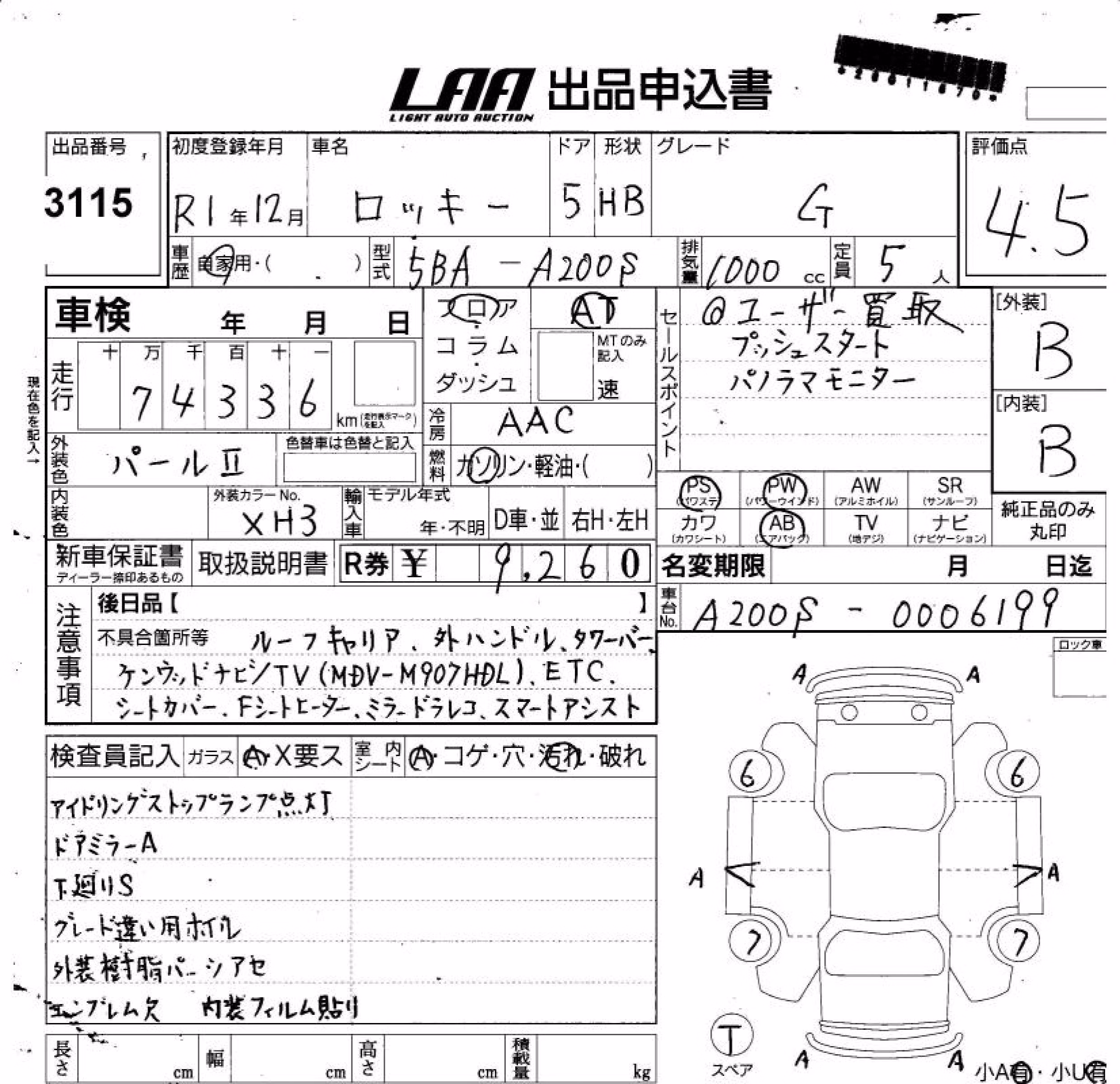 DAIHATSU ROCKY