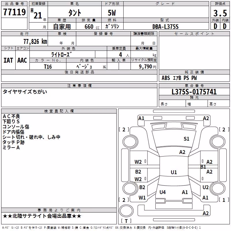 DAIHATSU TANTO