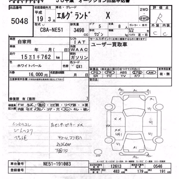 NISSAN ELGRAND
