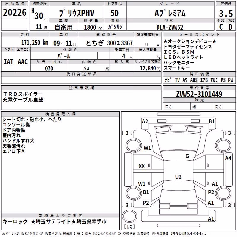 TOYOTA PRIUS PHV