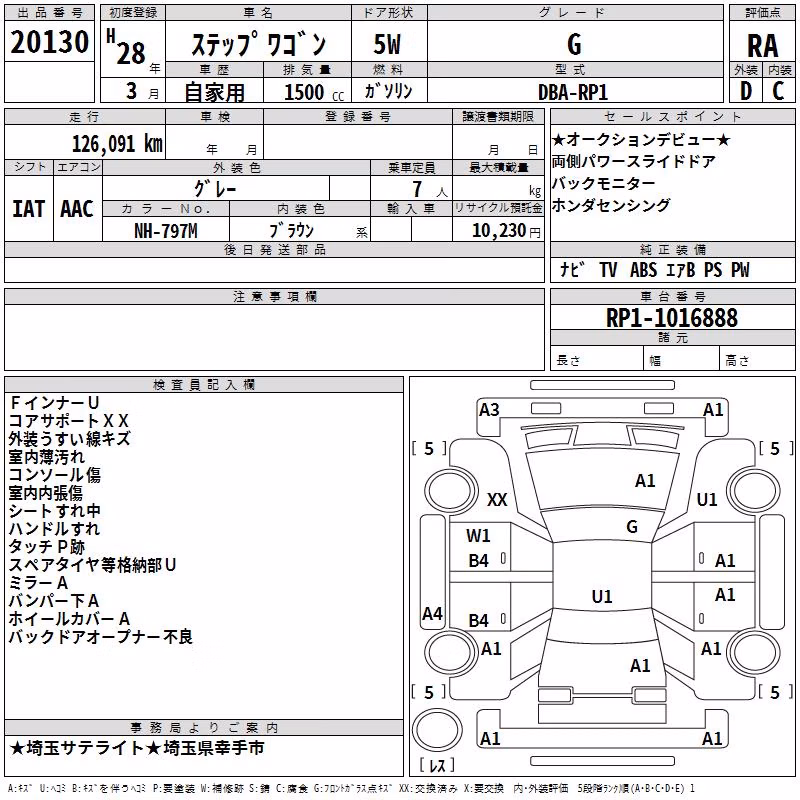 HONDA STEPWGN