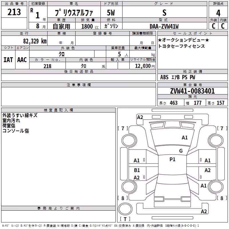 TOYOTA PRIUS ALPHA