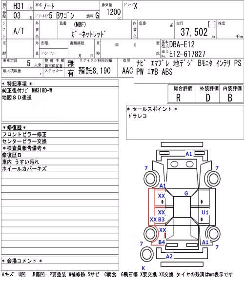 NISSAN NOTE