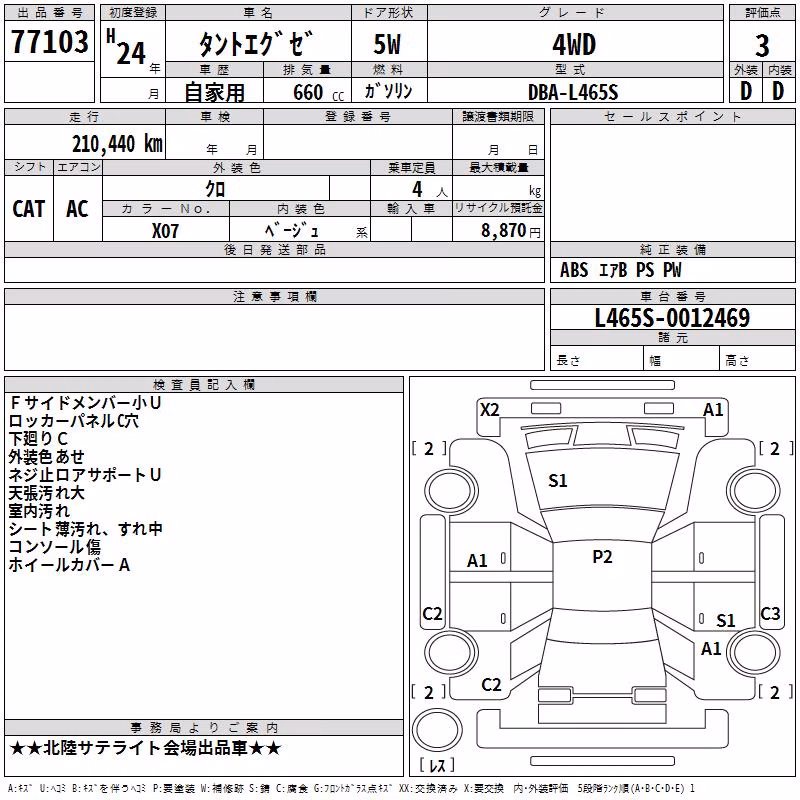 DAIHATSU TANTO EXE