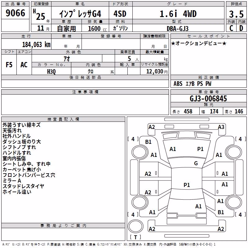 SUBARU IMPREZA