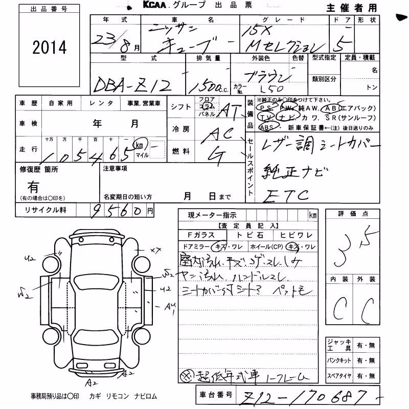 NISSAN CUBE