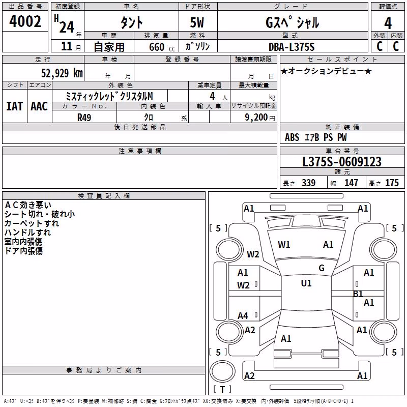 DAIHATSU TANTO
