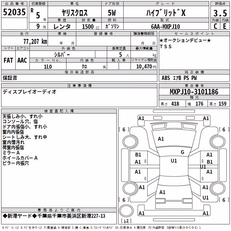 TOYOTA YARIS CROSS