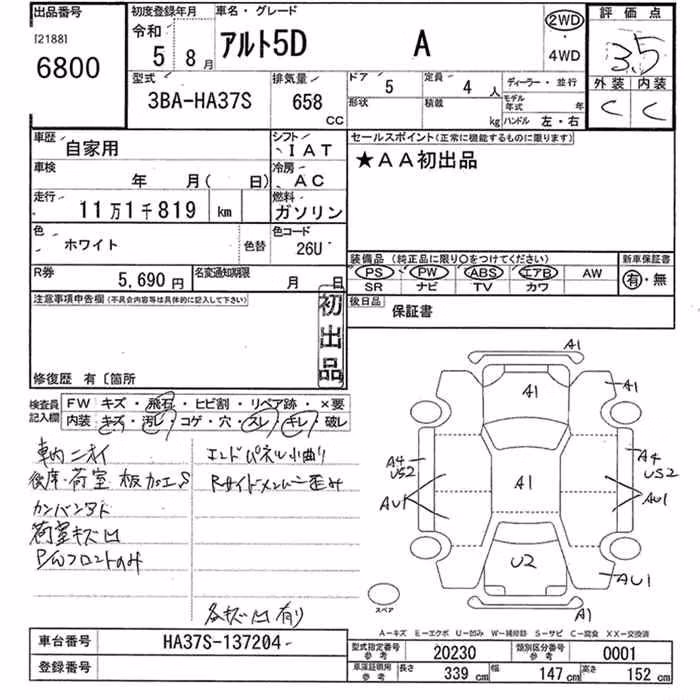 SUZUKI ALTO